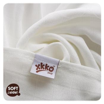 KIKKO Bambusové plienky XKKO BMB Natural 70x70 (3 ks)