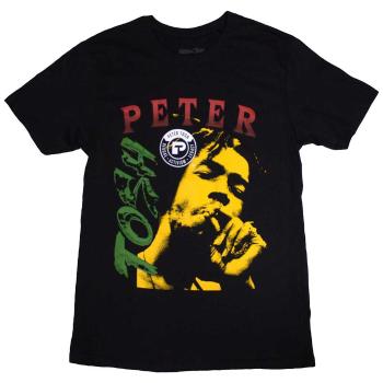 Peter Tosh tričko Smokin' Čierna XXL