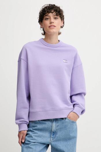 Bavlnená mikina Tommy Jeans béžová farba, jednofarebná, DW0DW19408