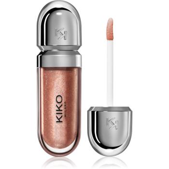 KIKO Milano 3D Hydra hydratačný lesk na pery odtieň 18 Golden Sparkle 6.5 ml