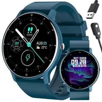 SMARTWATCH UNISEX GRAVITY GT1-5 - merač tepu, vlastné ciferníky (sg015e)