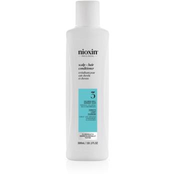 Nioxin System 3 Scalp + Hair Conditioner kondicionér pre farbené rednúce vlasy 300 ml