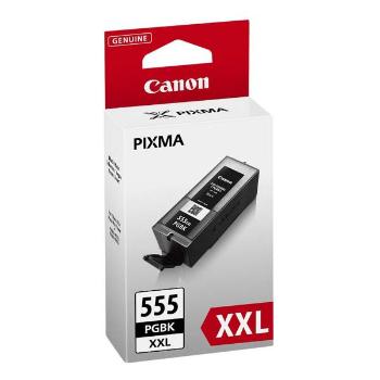 CANON PGI-555-XXL BK - originálna cartridge, čierna, 1000 strán