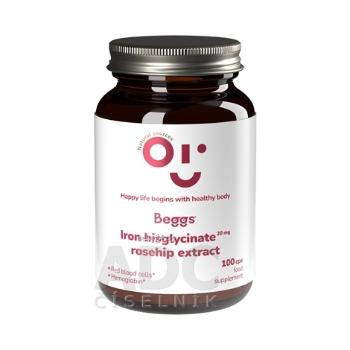 Beggs IRON bisglycinate 20 mg + ROSEHIP extract