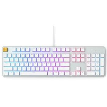 Glorious GMMK Full Size White Ice Edition – Gateron-Brown, US, biela (GLO-GMMK-FS-BRN-W)