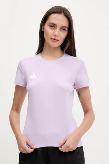 Tréningové tričko adidas Performance Adizero fialová farba, JM8336