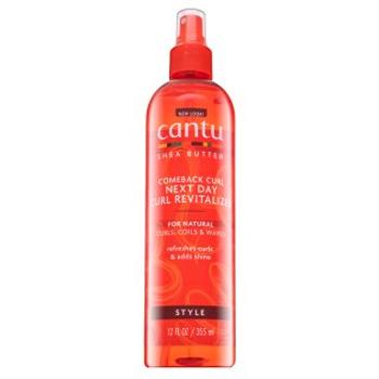 Cantu Shea Butter Comeback Curl Next Day Curl Revitalizer bezoplachová starostlivosť pre vlnité a kučeravé vlasy 355 ml