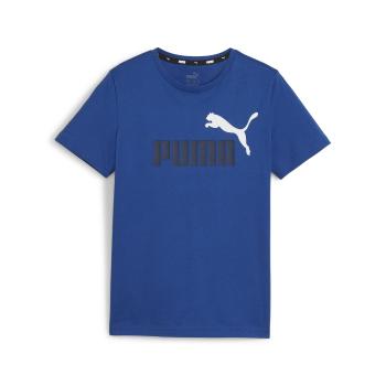 Puma  ESS+ 2 COL LOGO TEE B  Tričká s krátkym rukávom Modrá