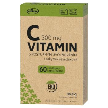 VITAR EKO Vitamín C 500 mg + rakytník 60 kapsúl