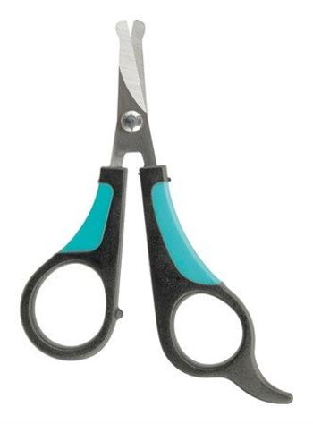 Trixie Face and paw scissors, plastic/stainless steel, 8 cm