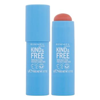 RIMMEL LONDON Kind & Free Tvárenka Tinted Multi 001 Caramel Dusk 5 g