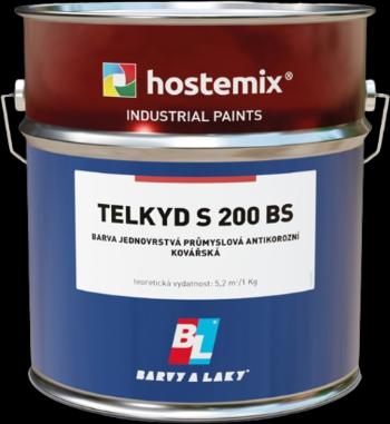 BARVY A LAKY TELURIA TELKYD S200BS - 2v1 matná syntetická kováčska farba 2,5 l kováčska čierna