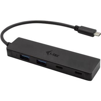 i-tec USB-C Metal HUB 2x USB 3.0 + 2x USB-C (C31HUBMETAL2A2C)