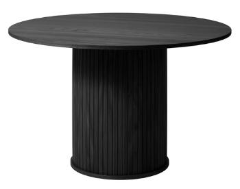 Jedálenský stôl Unique Furniture NOLA 120x120 cm čierny drevo 46204640