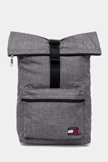 Ruksak Tommy Jeans pánsky, šedá farba, veľký, jednofarebný, AM0AM12914
