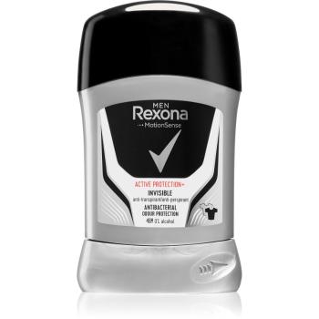 Rexona Active Protection+ Antiperspirant tuhý antiperspitant pre mužov Invisible 50 ml