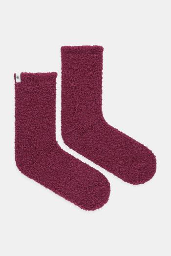 Ponožky Calvin Klein Jeans bordová farba, 701235380
