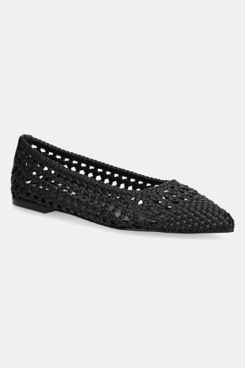 Baleríny Steve Madden Saxton čierna farba, SM11003687