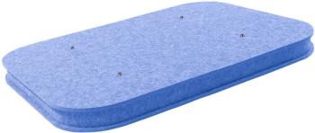 Mega Acoustic AcouCloud Flat PET 7 cm Blue Absorpčný penový panel