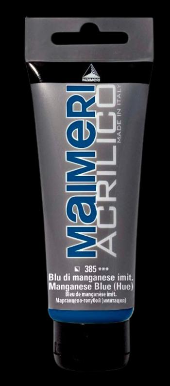 MAIMERI ACRILICO - Akrylové farby 385 - manganese blue hue, 0,2 L