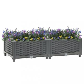 Vyvýšený záhon 80x40x23 cm PP Dekorhome