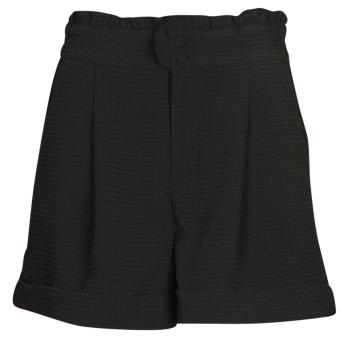 Only  ONLROSEMARY HW FRILL WAFFLE SHORTS PNT  Šortky/Bermudy Čierna