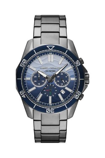 Hodinky Armani Exchange SPENCER pánske, šedá farba, AX1967