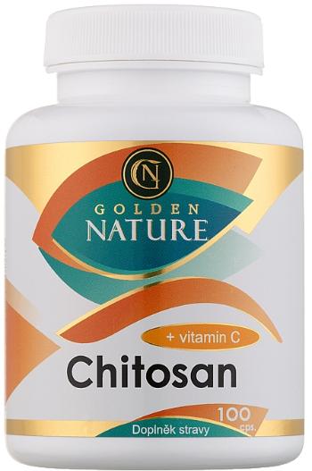 GOLDEN NATURE Chitosan + Vitamin C 100 kapsúl