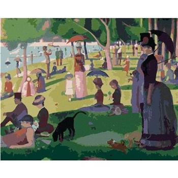 Maľovanie podľa čísel – Nedeľné popoludnie na ostrove Grande Jatte (G. Seurat) (HRAbz33453nad)