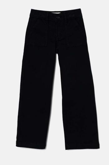 Detské nohavice Abercrombie & Fitch šedá farba, jednofarebné, KI256-4061