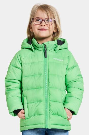 Detská zimná bunda Didriksons RODI KIDS JACKET zelená farba