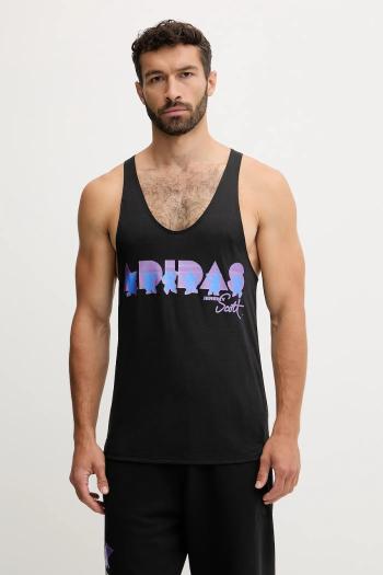 Tréningový top adidas Performance PRIDE čierna farba, JL7623