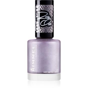 Rimmel Rita Ora lak na nechty odtieň 811 Hot Metal Love 8 ml