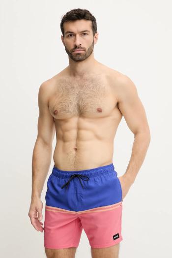 Plavkové šortky Rip Curl fialová farba, 0B9MBO