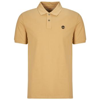 Timberland  Pique Short Sleeve Polo  Polokošele s krátkym rukávom Béžová