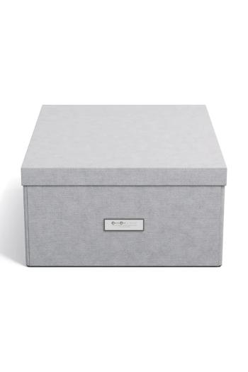 Úložná krabica Bigso Box of Sweden XL šedá farba