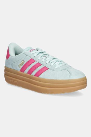 Detské tenisky adidas Vl Court Bold tyrkysová farba, JP7628