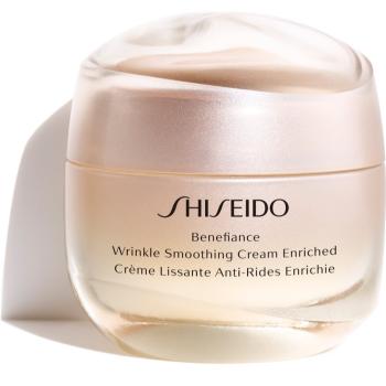 Shiseido Benefiance Wrinkle Smoothing Cream Enriched denný a nočný krém proti vráskam pre suchú pleť 50 ml