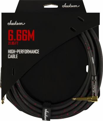 Jackson High Performance Cable 6,66 m Rovný - Zalomený Nástrojový kábel