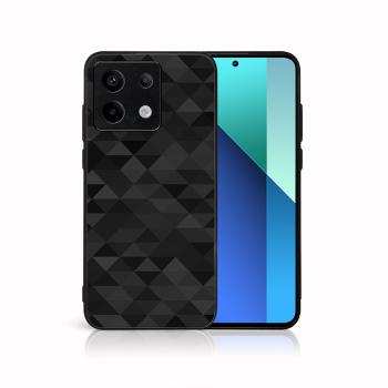 MY ART Ochranný kryt pre Xiaomi Redmi Note 13 Pro 5G BLACK TRIANGLES (232)