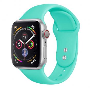 BStrap Soft Silicone remienok na Apple Watch 38/40/41mm, Mint Green (SAP008C06)