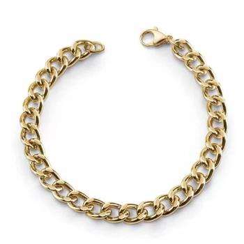 Guess Luxusný pozlátený náramok Enchainted JUBB01377JWYG 19 cm