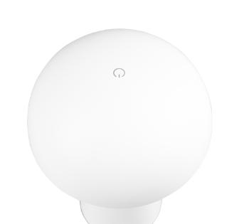 LED stolová lampa Reality Lennon biela R52176101
