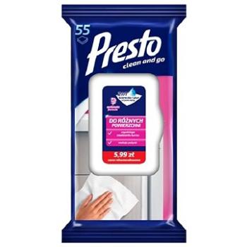 PRESTO čistiace utierky na rôzne povrchy 55 ks (5900095028772)
