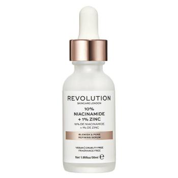 REVOLUTION Sérum na rozšírené póry so zinkom (Blemish and Pore Refining Serum) 30 ml