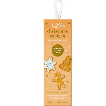 I Love Bathtime Treats Christmas Cookies darčeková sada do sprchy