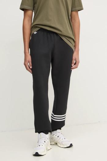 Tepláky adidas Originals NC PANTS čierna farba, s nášivkou, JC9903