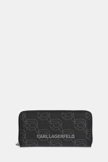 Peňaženka Karl Lagerfeld dámska, čierna farba, A1W32044