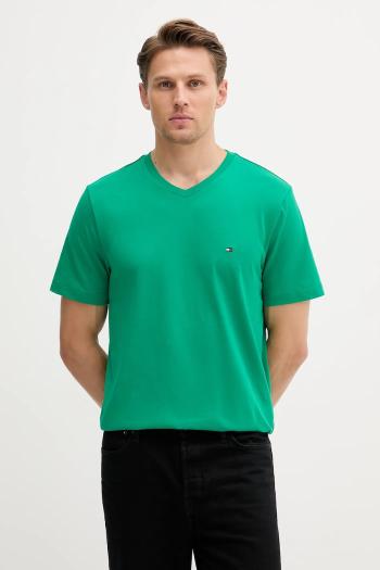 Bavlnené tričko Tommy Hilfiger pánske, jednofarebné, MW0MW39249