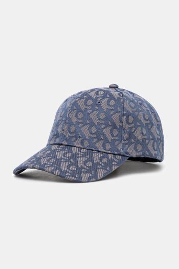 Šiltovka Calvin Klein Jeans čierna farba, vzorovaná, LV04K5058G